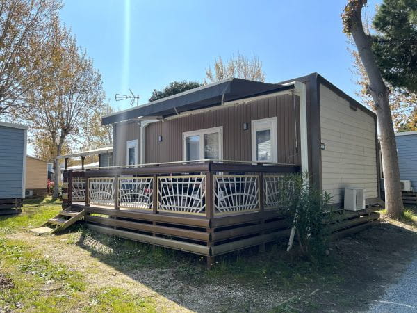 Chalet of Stacaravan 6 personen.