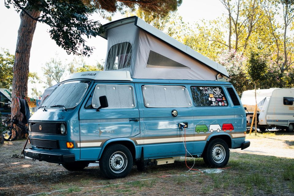 Kampeerplaats Camping Car in Fréjus