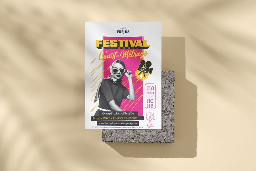 Het korte filmfestival op een steenworp afstand van de camping