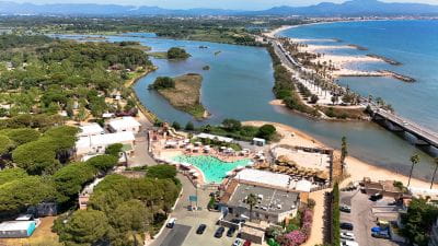 Beeld Dromen van de zomer midden december op Camping Saint-Aygulf Plage