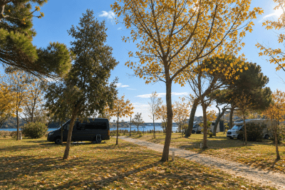 Beeld Oktober op Camping Saint-Aygulf Plage: de herfst in de open lucht